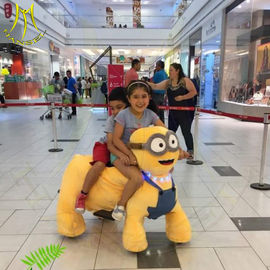 Hansel amusement park electric walking stuffed animals electric rides supplier