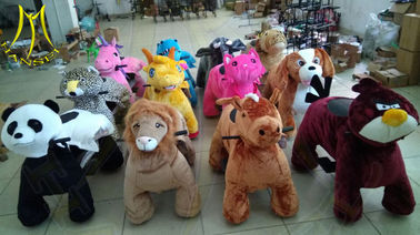 Hansel entertainment battery stuffed animal kids electric rides on animal supplier