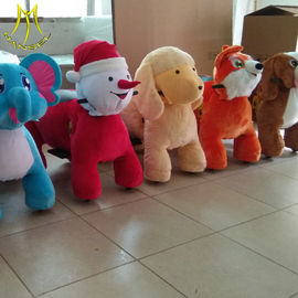 Hansel battery operated coin operated ride animal scooters in mall supplier