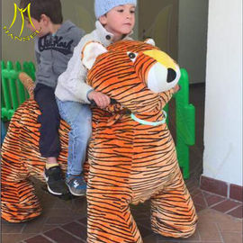 Hansel amusement chinese electronic toys ride on plush motorized animals supplier