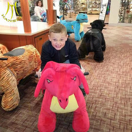 Hansel amusement park electric walking kids animal mountable riding toys supplier