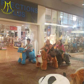 Hansel amusement kids walking battery operated ride on unicorn for mall supplier