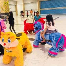 Hansel arcade games machines kids ride on stuffed walking animals supplier
