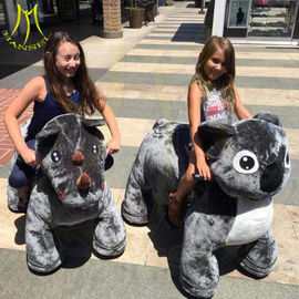 Hansel amusement game machine stuffed electric battery operated ride animals supplier