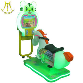 Hansel amusement park kiddie rides coin operated horse racing game machine supplier