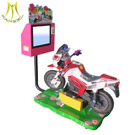 Hansel amusement kiddie rides coin operated horse racing game machine supplier