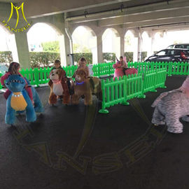 Hansel high quality entertainment walking plush animal electric scooter supplier