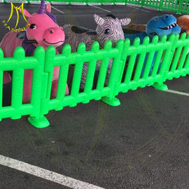 Hansel amusement park games large 4 wheel electric plush animal bike for adults supplier