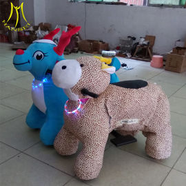 Hansel  animal mountables plush toy ride game machine supplier