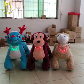 Hansel  animal mountables plush toy ride game machine supplier