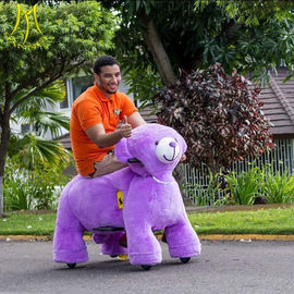 Hansel amusement park games adult ride on animals unicorn riding toy for kids supplier