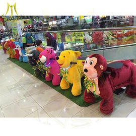 Hansel  plush animal go cart walking bike for adults ride on animal toy racing cars game supplier