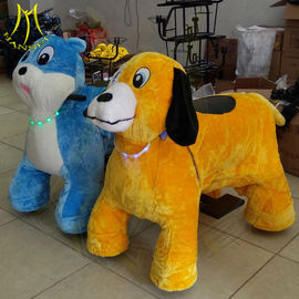 Hansel amusement park playground electric kids plush riding animals supplier