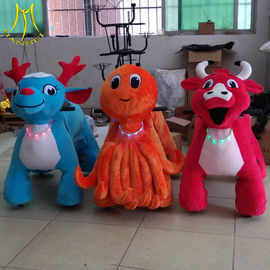 Hansel entertainment game machine electric mountable plush motorized animal supplier