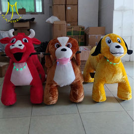 Hansel amusement park game machine plush rideable motorized animal supplier