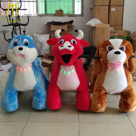 Hansel amusementt park walking stufffed kids electric animal toy ride supplier