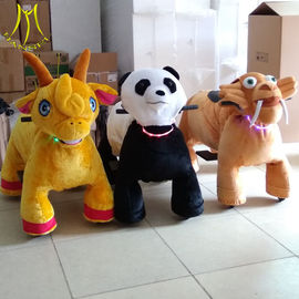 Hansel amusement park games indoor walking plus motorized animals for kids supplier