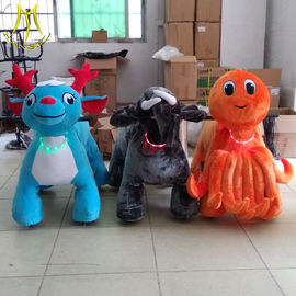 Hansel amusement park game machine walking animal toy rides on animals for fun supplier