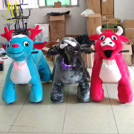 Hansel amusement park game machine walking animal toy rides on animals for fun supplier