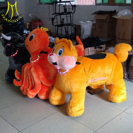 Hansel commercial walking animal toy ride electric animal mountable toys supplier