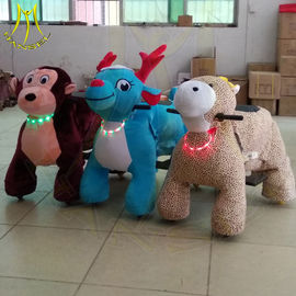 Hansel amusement walking game machine plush electronic kid riding animals supplier