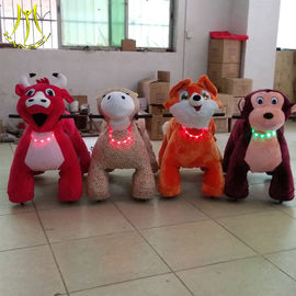 Hansel shopping mall indoor rides electric animal scooters for amusement park equipment rides supplier