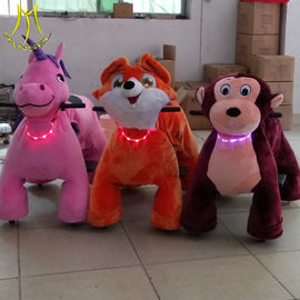 Hansel amusement game machine electric plush battery operated walking horse supplier