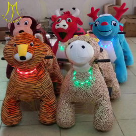 Hansel walking battery powered funny kids ride on plush animals supplier