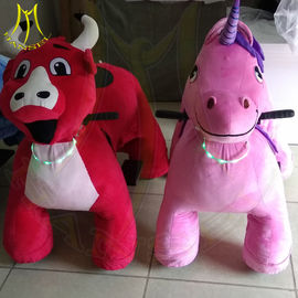 Hansel walking battery powered funny kids ride on plush animals supplier