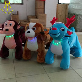Hansel  amusement park mall plush electronic kid riding animals with non coin supplier