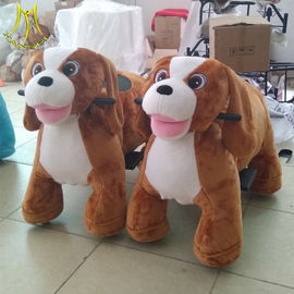 Hansel  hot in USA plush electric walking horse toy for kids dog scooter in shopping mall supplier