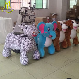 Hansel safari animal ride on toy walking animals scooters in amusement park ride supplier