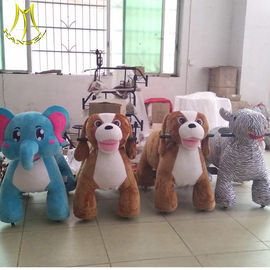Hansel wholesale animal designs coin operated plush animal panda riding factory supplier