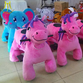 Hansel amusement park games kiddie electric ride on walking toy unicorn in mall supplier