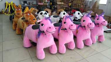 Hansel amusement game machine walking plush animal toy ride for kids supplier