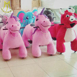 Hansel plush animals kids animal mountable walking toy horse animales supplier