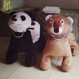 Hansel plush animals kids animal mountable walking toy horse animales supplier