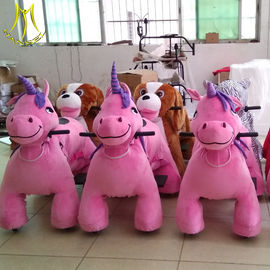 Hansel plush animal zoo riding kids ride on car amusement rides sale supplier