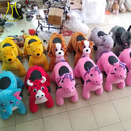 Hansel coin operated amusement robotic walk motorized horse toy for adults supplier