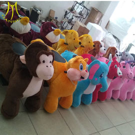 Hansel coin operated amusement robotic walk motorized horse toy for adults supplier