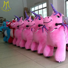Hansel  cheap kids electric animal toy ride on dinosaurs motorized plush riding animals supplier