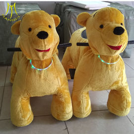 Hansel  high quality family walking plush animal toy ride on elephant with coin operated supplier