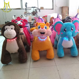 Hansel funny moving animations amusement park playground stuffed walking animal for sale supplier