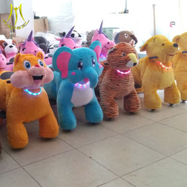 Hansel funny moving animations amusement park playground stuffed walking animal for sale supplier