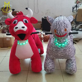 Hansel  playground animal rocking ride coin operated animal scooter for sale supplier