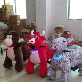 Hansel wholesales animal motorized bicycle and coin operated ride on furry animal supplier