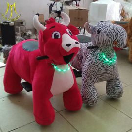 Hansel wholesales animal motorized bicycle and coin operated ride on furry animal supplier