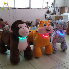 Hansel  2019  new designs coin operated elephant happy rides zoo animal scooter supplier