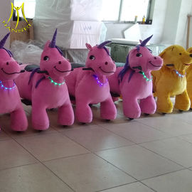 Hansel  plush animal electric scooter stuffed toy ride on bull toys supplier