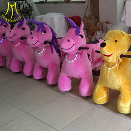 Hansel  high quality plush electric amusement rides animal battery operated elephant toy supplier